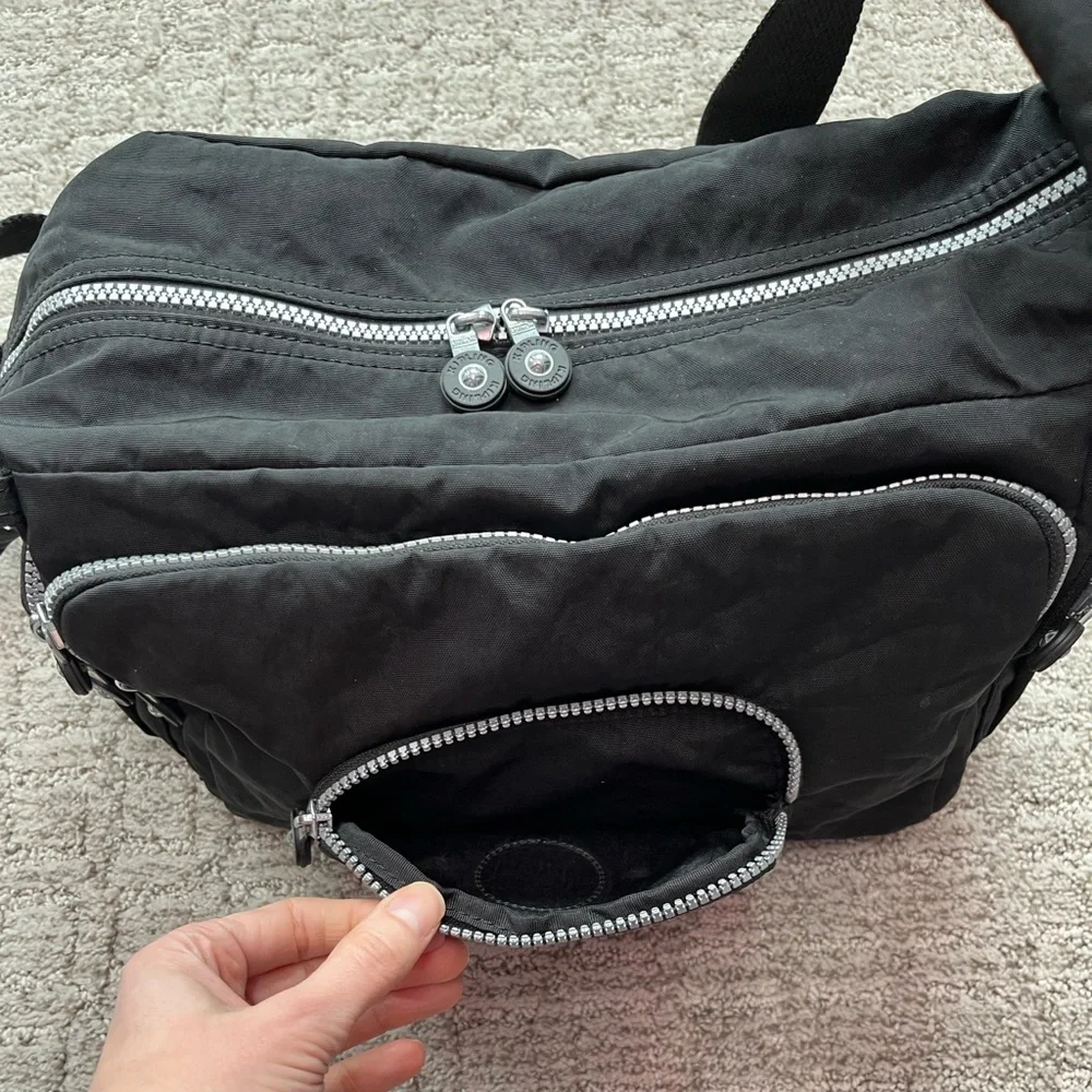 Kipling Black Nylon Convertible Bag - Picture 6 of 9
